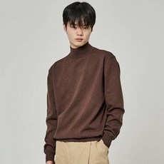 트래드클럽 남성용 베리 베이직 하프 폴라넥 니트 6컬러