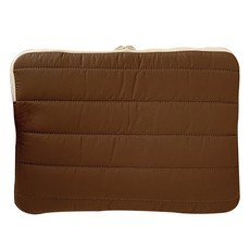 위니즈 심플 스티치 패션 노트북 파우치 케이스 WZFLP0, 다크브라운(WZFLP038-SDB13), 1개