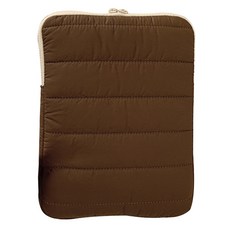 Winnies 簡約縫線時尚平板電腦保護包 WZFLP0, 1個, 深棕色(WZFLP037-SDB11)