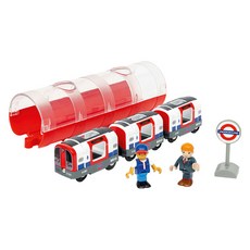 美國 BRIO 倫敦地鐵列車玩具 36085, 1個, 混合色