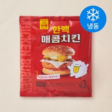 한맥 매콤치킨 햄버거 (냉동), 1개입, 1개