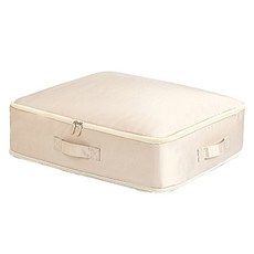 efactory Judy N 縮小體積棉被衣物整理收納壓縮袋 燕麥色, 1入, 1個