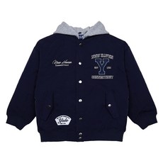 YALE KIDS 兒童可拆卸連帽棒球夾克 YJCTJPD33144