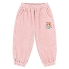Care Bears 兒童可愛柔心熊燈芯絨鬆緊帶長褲