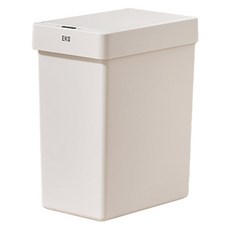 EKO 듀얼윙 센서 휴지통 20L, 화이트