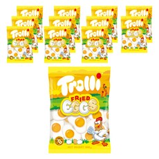 Trolli 荷包蛋造型軟糖, 100g, 12包