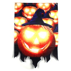 PARTYSHOW 萬聖節大型橫幅布條 A, 1個, 混色