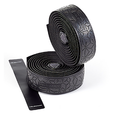 BIANCHI COW BOY VELOMAN 礫石葉紋車手把帶, 黑色, 1個