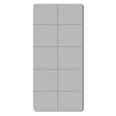 소니오 접이식 TPE 요가 매트, 05 그레이, 1개