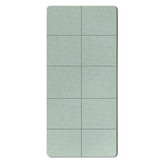 소니오 접이식 TPE 요가 매트, 04 그린, 1개