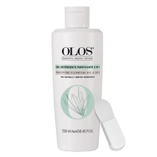 OLOS 2合1淨化洗面凝露+清潔刮棒組, 250ml, 1組