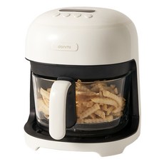 DANMI GlassCooking 玻璃炸籃氣炸鍋 3.5L, DA-AF03, 白色