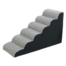 REDPUPPY 狗狗Waist寵物階梯, 珍珠灰, 1個