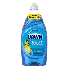 DAWN 濃縮洗碗精 原味，全新潔淨香味，減少50%刷洗, 638ml, 1瓶