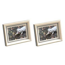 DAYSOY 時尚有質感室內相框, 藍灰色, 2個