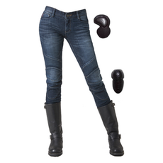 어글리브로스 TWIGGY BLUE TYPICAL TYPE JEANS, BLUE DENIM