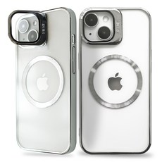 심플리로어 카메라 풀커버 거치대 맥세이프 크롬 휴대폰 케이스