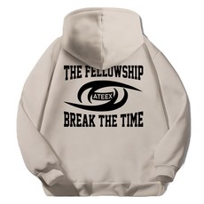 ILLUSO 男士柔軟特殊雙面棉 Fellowships 連帽T恤