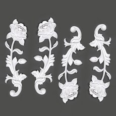 MONESPACE 橡膠聚氨酯雕刻裝飾左右套組 1888, 2套