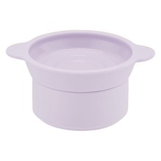 MY FLUFFY Chakchak系列 可調節高度寵物矽膠碗, 薰衣草紫, 1個