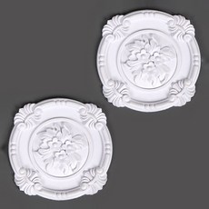 MONESPACE 橡膠聚氨酯雕刻裝飾 1896, 2個