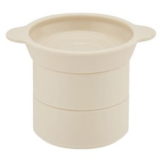 MY FLUFFY Pet矽膠高度調整系列板2段式, 1個, 燕麥色