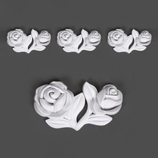 MONESPACE 橡膠聚氨酯雕刻裝飾 1904, 4個