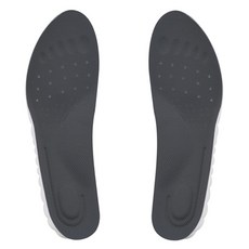 브루마 푹신한 신발깔창 블랙 양발 세트, 2개