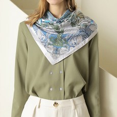 아뗄릭 에스티동산 빅 스퀘어 봄가을 스카프 14421