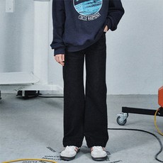 韓國 BLUETAIL 女童修身寬版牛仔褲 AYG4PT0