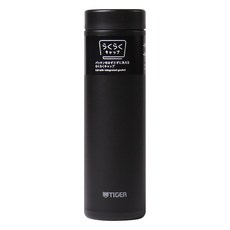 타이거 수퍼클린 플러스 머그형 진공 단열 보온보냉 텀블러, 스톤 블랙, 500ml, 1개
