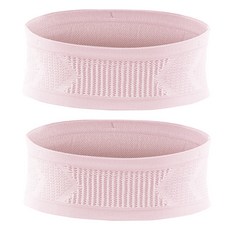 모나코올리브 뱃살슬림 초밀착 이너 러닝벨트, 핑크, 2개