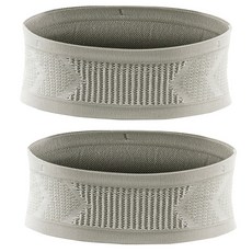 모나코올리브 뱃살슬림 초밀착 이너 러닝벨트, 그레이, 2개