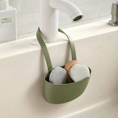 矽膠菜瓜布架, 綠色, 2個