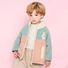 兒童新款可愛蘋果小狗搖粒絨毛衣