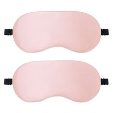 라붐 경량 심플 밀착 암막 아이마스크 수면안대 핑크, 2개, 1개입