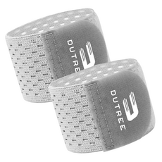 Dutree 魔鬼氈護腕 2入, 灰色, 1個