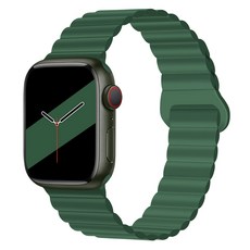The Case Apple Watch 磁吸矽膠錶帶, 綠色, 1個