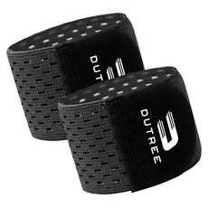 Dutree 魔鬼氈護腕 2入, 黑色, 1個