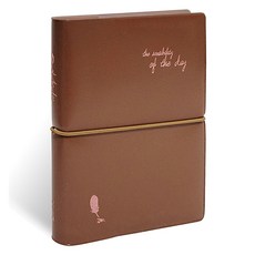 아이씨엘디자인 of the day 다이어리 M 2025, 커피브라운, 1개