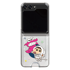 짱구 초코비 공룡 투명 카드 하드 휴대폰 케이스