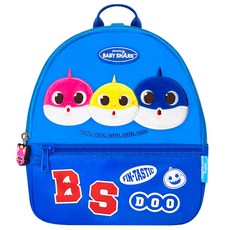 碰碰狐 鯊魚寶寶唱歌防走失揹包 WP-B125-BLUE