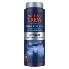 NO HAIR CREW 男士爽身粉, 1瓶, 100g