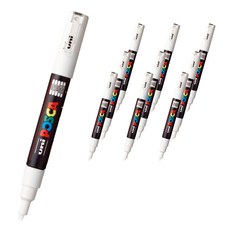 POSCA 彩色麥克筆 PC-1M, 10個, 1 種顏色