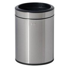 EKO 金屬圓形開放式垃圾桶 10L, 金屬