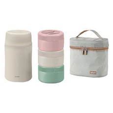 TAFUCO 泰福高 Awesome 不鏽鋼保溫便當套組, 混合色, 1套