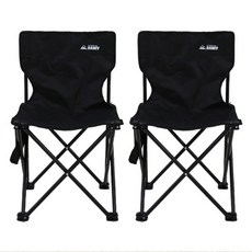 BANFF Arca 露營椅 特大, 黑色, 2個
