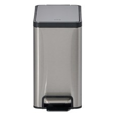 EKO 베이직 페달 휴지통 6L, 메탈