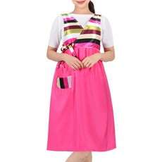 韓服圍裙 L sfae129, 粉紅色, 1個