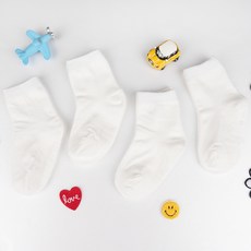 Sulrebal 兒童日常 24FW 防滑素色襪4雙組